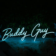 Buddy Guy Blue Neon Sign