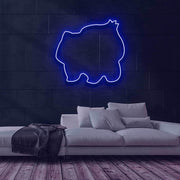 Bulbasaur Neon Sign