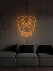 Bulldog Neon Sign