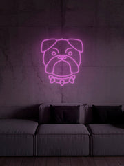 Bulldog Neon Sign