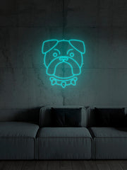 Bulldog Neon Sign