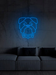 Bulldog Neon Sign