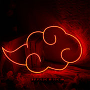 Buny Cloud Red Neon Sign