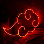 Buny Cloud Red Neon Sign