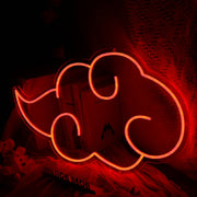 Buny Cloud Red Neon Sign