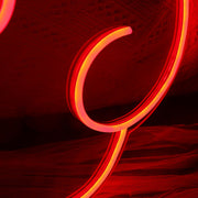 Buny Cloud Red Neon Sign