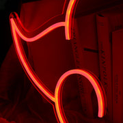 Buny Cloud Red Neon Sign