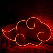 Buny Cloud Red Neon Sign