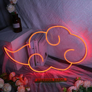 Buny Cloud Red Neon Sign