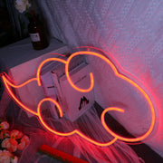 Buny Cloud Red Neon Sign