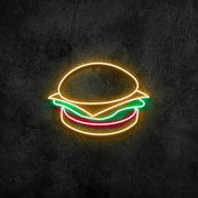 Burger Neon Sign