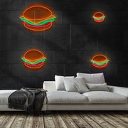 Burger Neon Sign