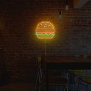 Burger Neon Sign