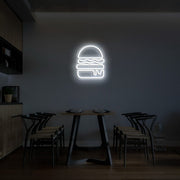 Burger Neon Sign