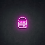 Burger Neon Sign