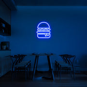 Burger Neon Sign