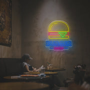 Burger Shop LED Neon Sign