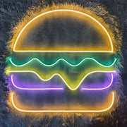 Burger V1 Neon Sign