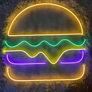 Burger V1 Neon Sign