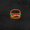 Burger V1 Neon Sign