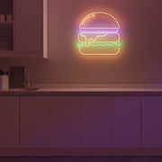 Burger V2 Neon Sign