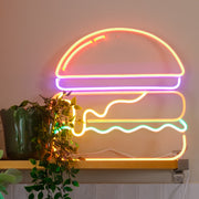 Burger V2 Neon Sign