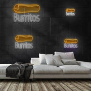 Burritos Neon Sign