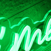 Busalime Green Neon Sign