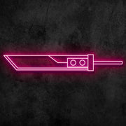 Buster Sword Neon Sign