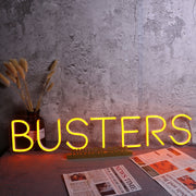 BUSTERS Neon Sign