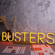 BUSTERS Neon Sign