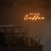 But First Coffee Neon Sign Custom Neon Sign Lights Night Lamp Led Neon Sign Light For Home Party