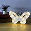 Steel Marquee Letter Butterfly Warm White High-End Custom Zinc Metal Marquee Light Marquee Sign