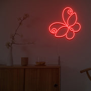 Butterfly Neon Sign Fashion Custom Neon Sign Lights Night Lamp Led Neon Sign Light For Home Party