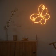 Butterfly Neon Sign Fashion Custom Neon Sign Lights Night Lamp Led Neon Sign Light For Home Party