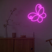 Butterfly Neon Sign Fashion Custom Neon Sign Lights Night Lamp Led Neon Sign Light For Home Party