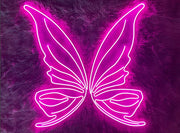 Butterfly Wings Neon Sign