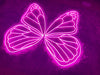 Butterfly Wings V2 Neon Sign