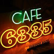 Cafe 6335 Neon Sign