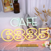 Cafe 6335 Neon Sign