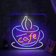 Cafe Logo Neon Sign