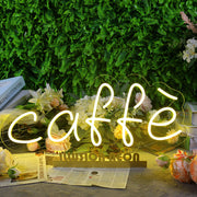 Caffe Neon Sign