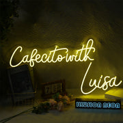 Cakecitowilk Luisa Neon Sign