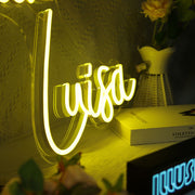 Cakecitowilk Luisa Neon Sign