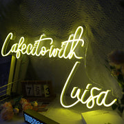 Cakecitowilk Luisa Neon Sign