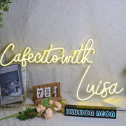 Cakecitowilk Luisa Neon Sign