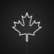 Canada Flag Maple Leaf Neon Sign