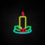 Candle Neon Sign