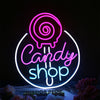 Candy Shop Neon Sign