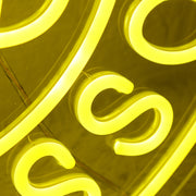 Cappuccino Espresso Yellow Neon Sign